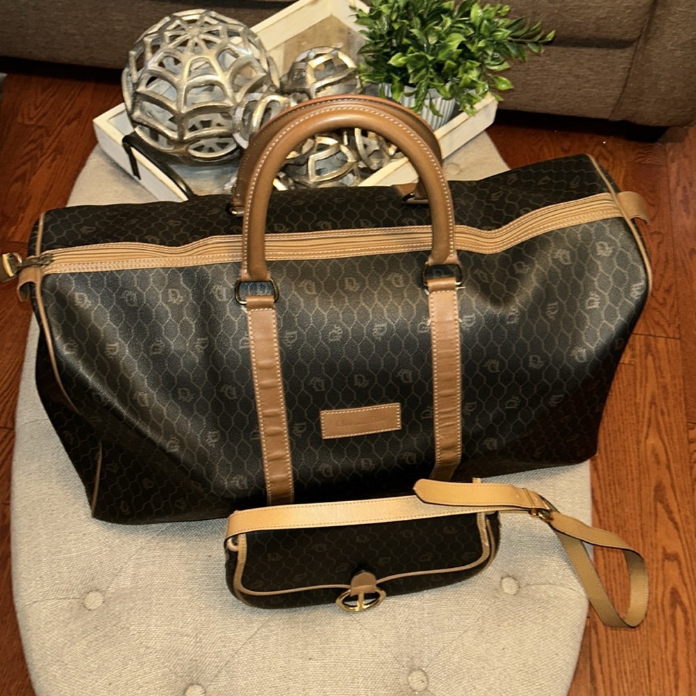 Christian Dior Honeycomb Boston & Shoulder/Crossbody bags 💯 % AUTHENTIC
